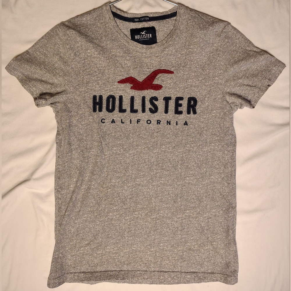 Hollister California Heather Gray Men's T-Shirt Size XS